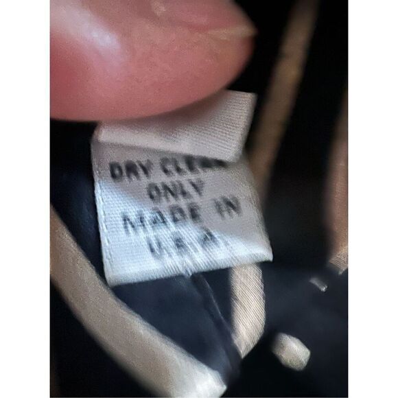 Opening Ceremony 100% Silk Black & White Tie Back Mixed Pattern Dress M - Picture 6 of 6